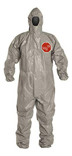 Traje Con Capucha Dupont Tychem 6000, Gris, 4xl