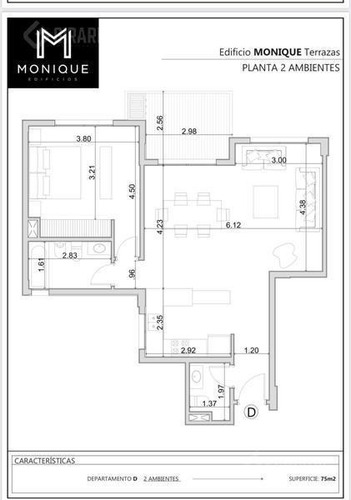 Imagen 5 de 7 de Desarrollo Inmobiliario Monique Terrazas | Unidades 2 Y 3 Ambientes En Venta, Guemes