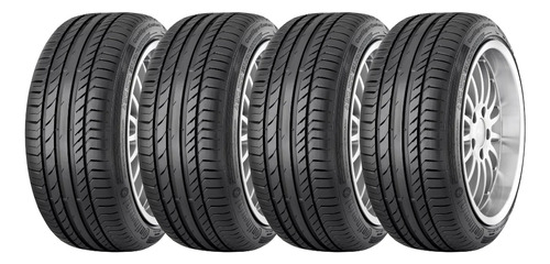 Kit 04 Pneus 225/45 R17 91w Contisportcontact 5 Runflat