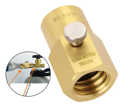 Recarga De Garrafas De Cartuchos De Co2 De Tr21-4 A W21.8