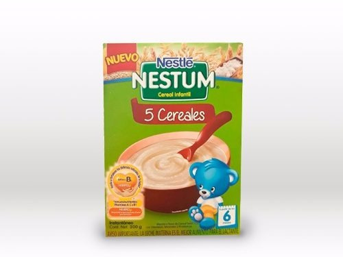 Cereal Infantil 5 Cereales 200g Nestum Nestlé- Bebés Y Niños