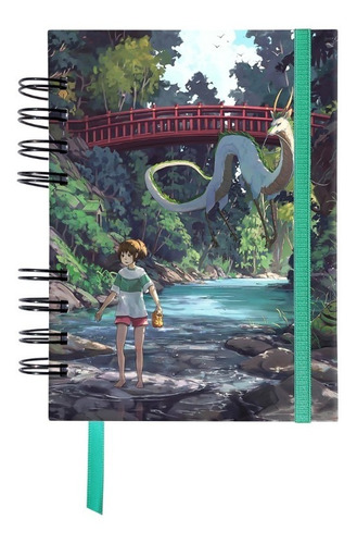 Agenda Diaria El Viaje De Chihiro Studio Ghibli - 2 Modelos
