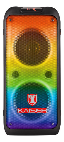 Bafle Kaiser 2x8 Pulgadas Recargable Bluetooth Msa-2026