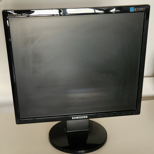 Monitor Samsung Lcd 743nx 17 4:3 (no Wide) Negro (Usado)