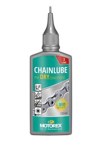 Lubricante Cadena Motorex Chain Lube Dry - 25bikes