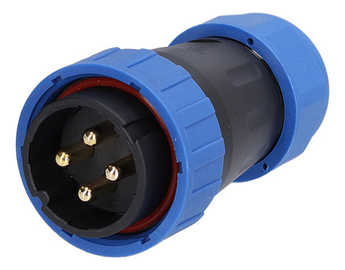 Conector Impermeable Cuadrado De 4 Orificios Ip68 Aviation P
