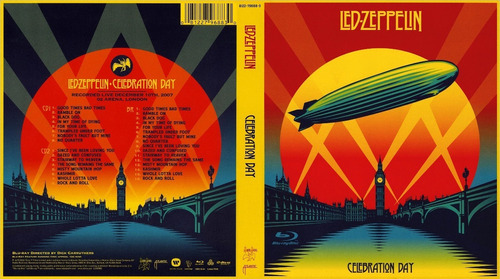 Led Zeppelin - Celebration Day Cd Blu Ray Ex Hecho En Eu