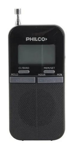 Radio Portatil Am Fm Digital Philco Prc39d De Bolsillo