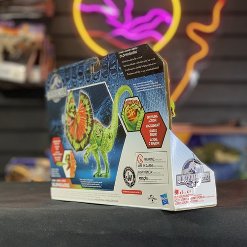 Jurassic World Dilophosaurus Dino Hybrid Hasbro 2016 (Usado)