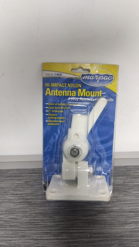 Base De Antena De Nylon 1 Lancha Yate Peñero Dingui