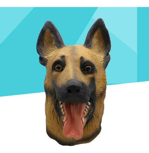 ( Máscara De Látex Para Cães De Halloween, Fantasia