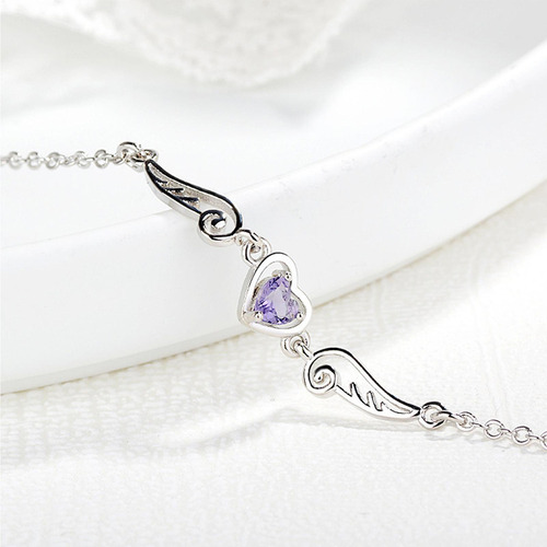 Pulsera De Corazón De Diálogo Dianosa San Valentín Brazalete