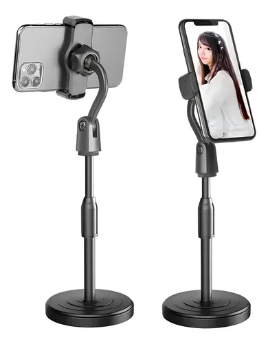 Soporte Base Celular Ajustable Tripode Escritorio Mesa Abs