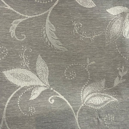 Tela Cortinaje Flores 2,8 Mts Ancho Jacquard Florencia