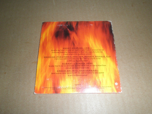 Aerosmith Box Of Fire Bonus Disc Cd