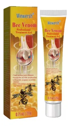 4 Unidades De Gel De Tratamento Profissional Bee Venom | MercadoLivre