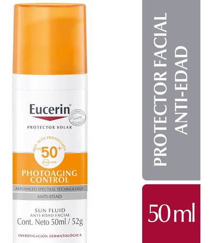 Eucerin Photoacting Control Fps 50 Anti Edad Fluído X 50 ml