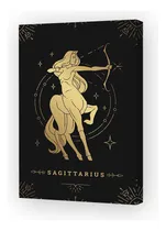 Comprar Cuadro 20x30cm Astrologia Oro Signos Zodiaco Sagitario