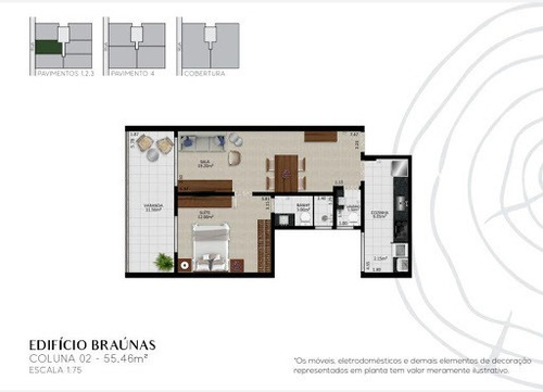 Imagem 16 de 20 de Apartamento Com 1 Dormitório À Venda, 55 M² Por R$ 335.000,00 - Braga - Cabo Frio/rj - Ap0226