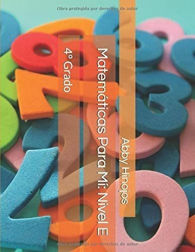 Libro: Matemáticas Para Mí: Nivel E (volume 5) (spanish &..