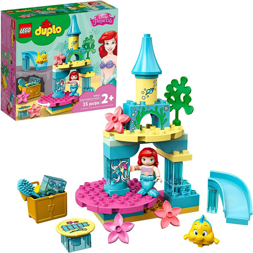 Blocos de montar LegoDuplo Ariel's undersea castle 35 peças em caixa