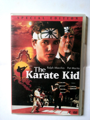 Dvd Karate Kid 1 Y 2 - Estado De 9.5 De 10