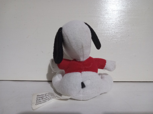 Peluche Snoopy Joe Cool Coleccion Mcdonalds Usa Blanco (Usado)