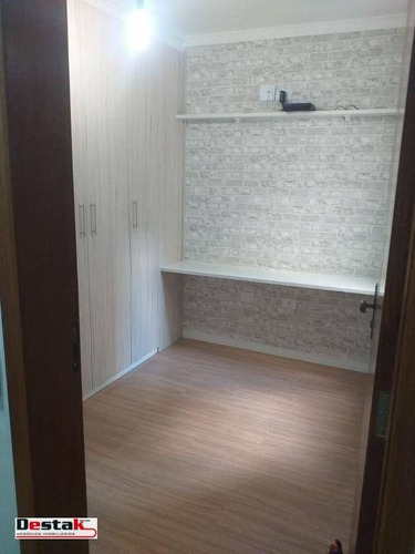 Imagem 11 de 30 de Ótimo Apartamento Bairro Utinga Santo André, 55 Metros. - Ap3130