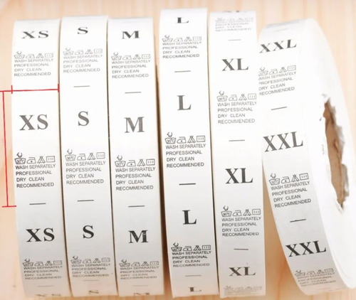 Pack X8 Rollos De Poliamida Blanca 20mm X 50m Para Impresión De Etiquetas Textiles Para Impresoras Zebra, Tsc, Honeywell, Hprt, Datamax, Sato,xprinter, Alta Durabilidad Y Resistencia A Lavado Múltiple