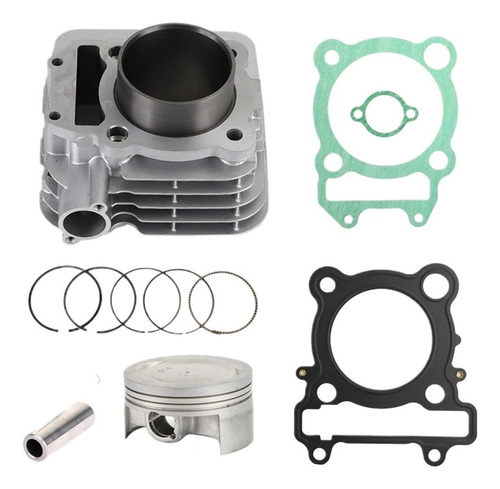 M Kit De Cilindro Pistón 74mm Para Yamaha Ybr 250 (1s4)