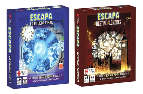 Escape Room Escapa Combo Juegos De Cartas Top Toys Lelab