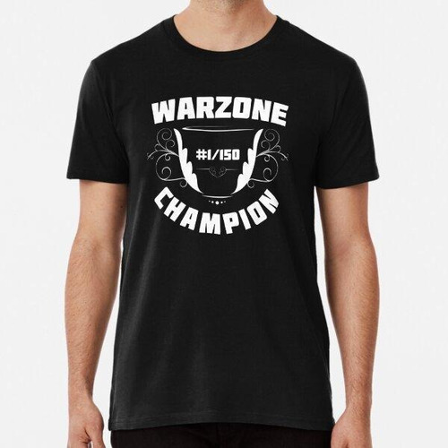 Remera Warzone Champion Algodon Premium