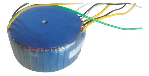 Trafo Toroidal 115+115v / 55-0-55v 24a 12-0-12v 2a 1320watts Azul