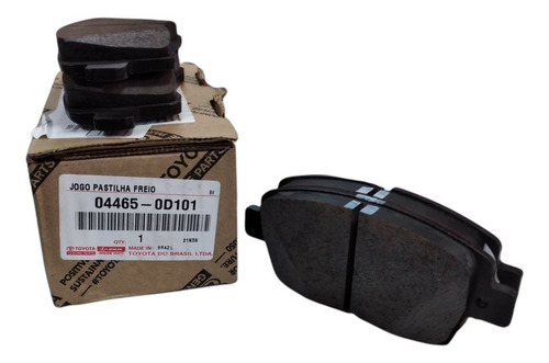 Imagen 1 de 7 de Pastillas Freno Delanteras Originales Toyota Yaris 2018/21