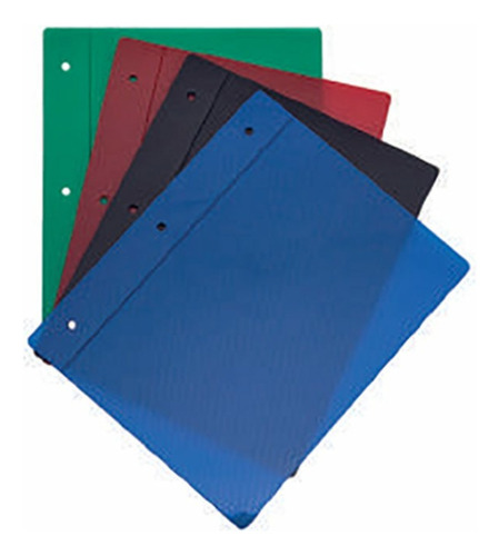 Carpeta Na3 Escolar Lama 2 Tapas Polipropileno Color Verde