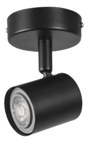 Lámpara Spot Led Dirigible Tipo Riel Estevez Base Gu10 8w
