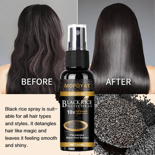 Fl 2pcs Loción Capilar Spray Cabello Y Barba Nutre Hidrata