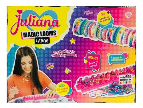 Juliana Magic Looms Large Creando Pulseras Ar1 Jul103 Ellobo