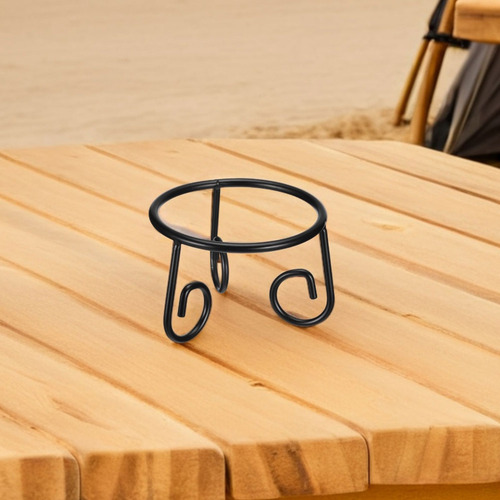 Soporte Decorativo De Metal Con Forma De Bola De Cristal, 2