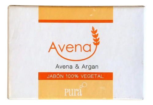 Jabon Vegetal De Avena Pura Soap 85 G