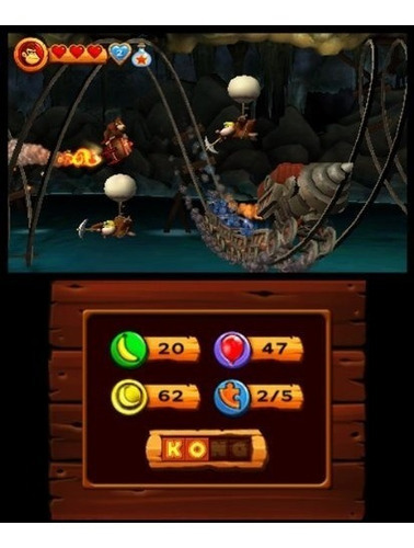 Donkey Kong Country devuelve un juego en 3D para Nintendo 3ds