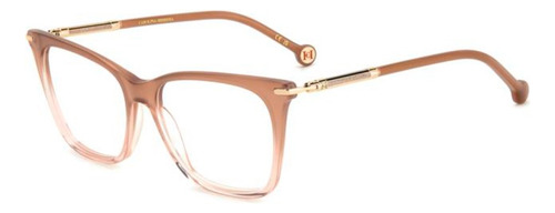 Lentes Carolina Herrera Her0232 Fwm Nude Oftalmico Color Nude Fwm