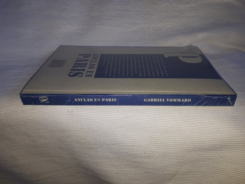 Imagen 2 de 4 de Anclao En Paris Gabriel Vommaro Astier Libros Nuevo