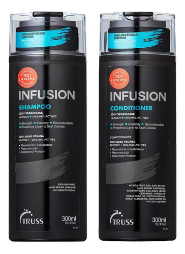 Kit Infusion Truss Com Shampoo E Condicionador 300ml