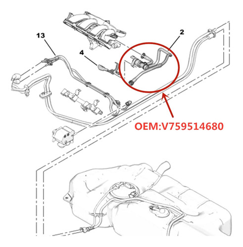 Electroválvula De Cartucho V759514680 Para 207 Cc 208 308