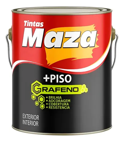 Tinta Acrílica Maza Piso Grafeno Premium Base Água 3,6 L | Frete grátis