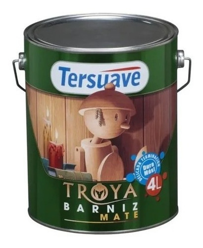 Tersuave Barniz Mate 4 Litros Color Natural