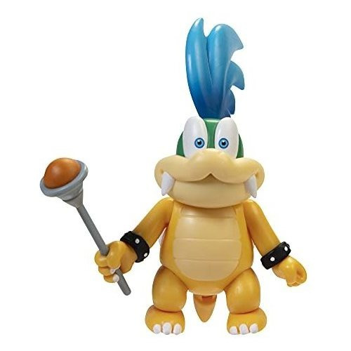 Super Mario Acción Figura 4 Pulgadas Larry Koopa K1k6o