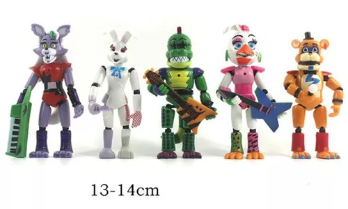 Brinquedo De Ação Infantil Fnaf Anime 3/8 Peças Presente Five