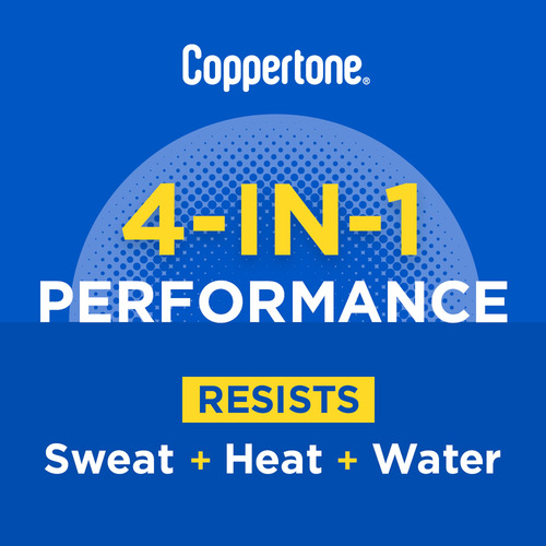 Spray Protetor Solar Coppertone Sport Spf 50 Resistente À Ág